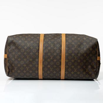 Louis Vuitton, weekend bag, "Keepall 60 Bandoulière".