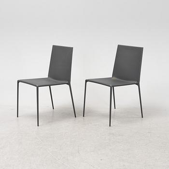 A set of six 'Alma' chairs by Roberto Barbieri for Maxalto B&B Italia, designed 2002.