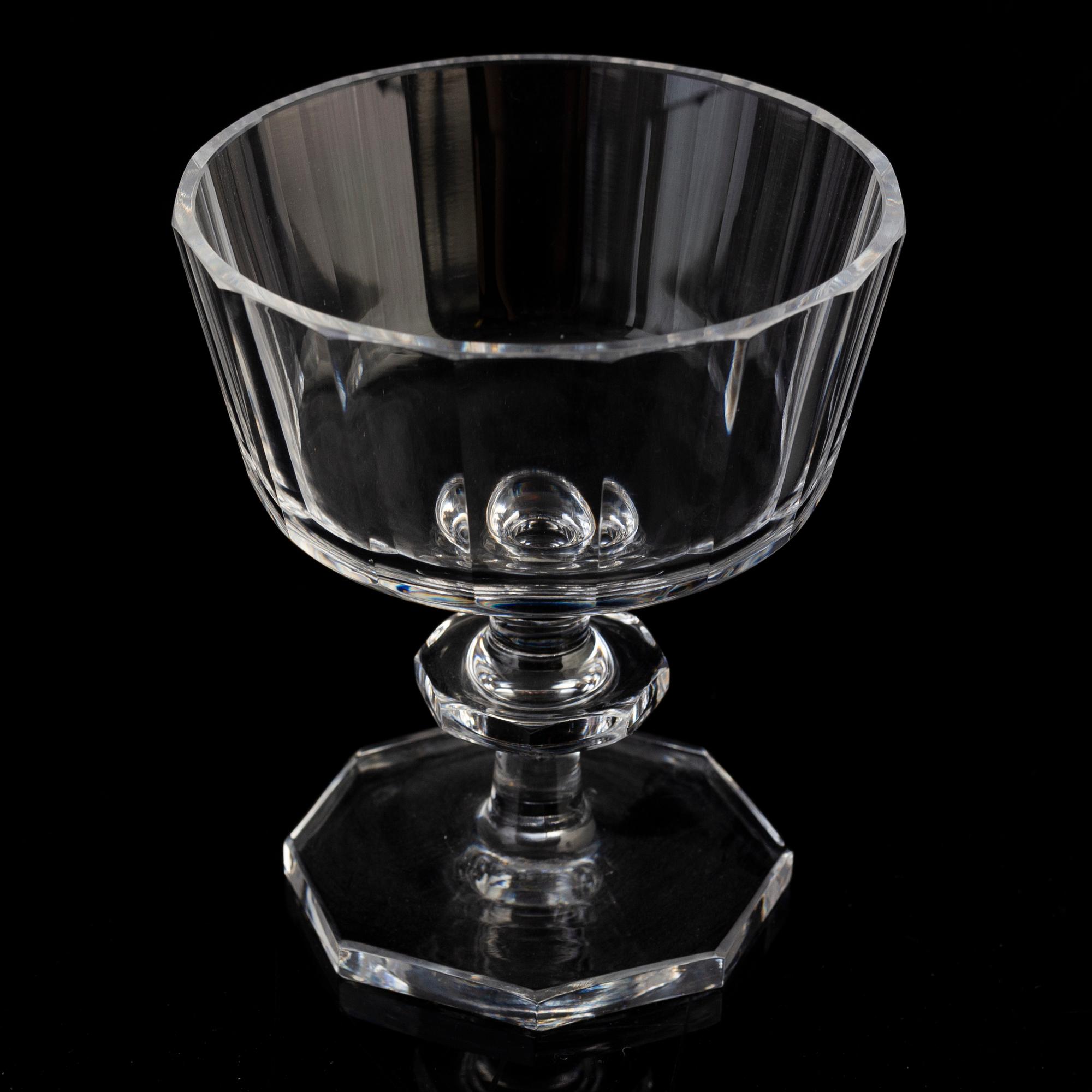 ELIS BERGH, glasservis, 60 delar, glas, "Karlberg", Kosta.