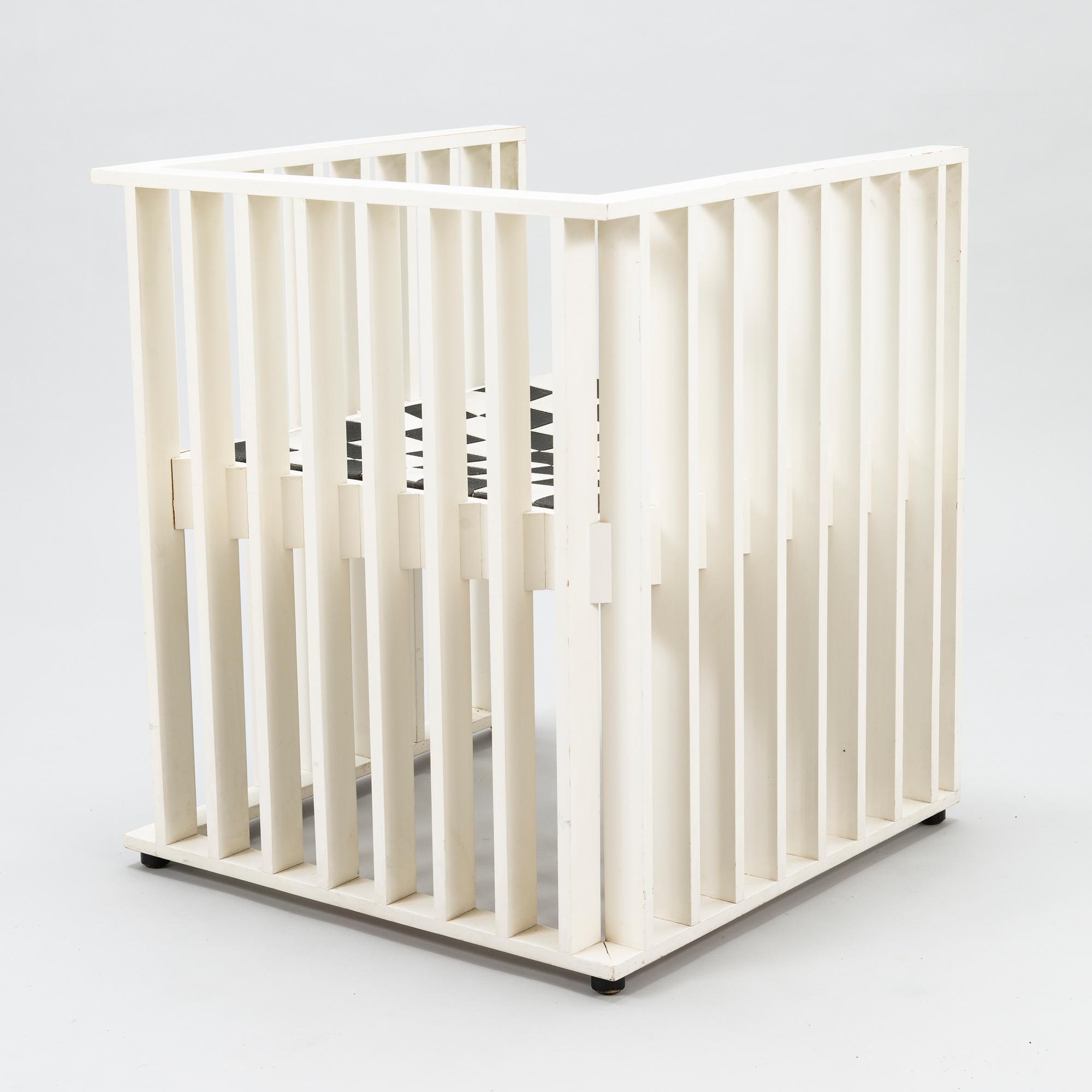 A KOLOMAN MOSER/JOSEF HOFFMANN, 'Purkersdorf' armchair from late 21th century for Wittmann.