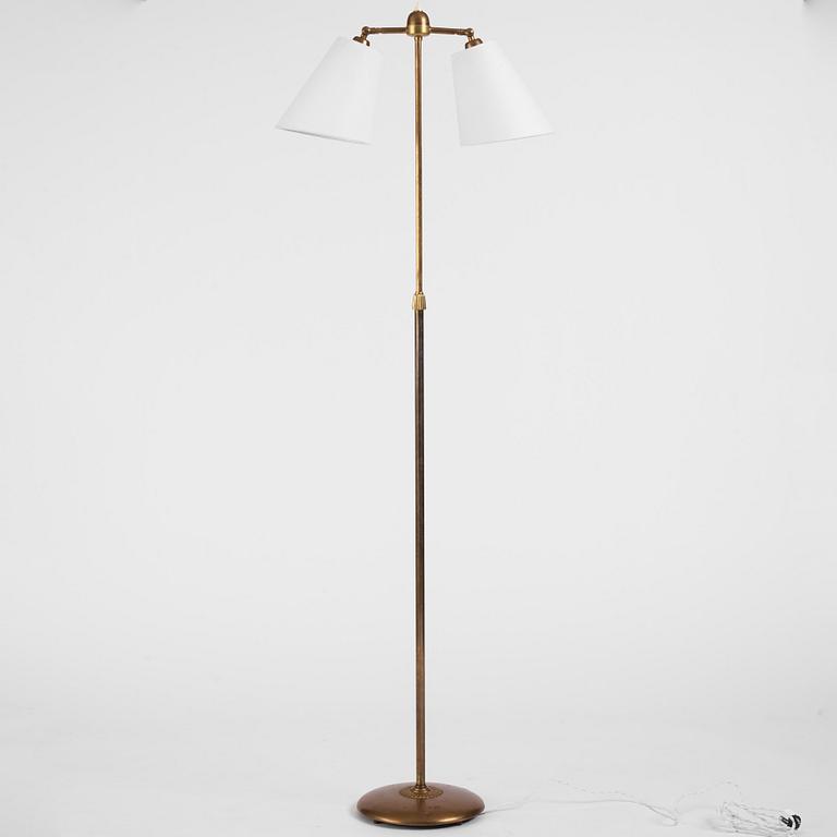 Bertil Brisborg, floor lamp, model "31874", Nordiska Kompaniet, 1940s-1950s.