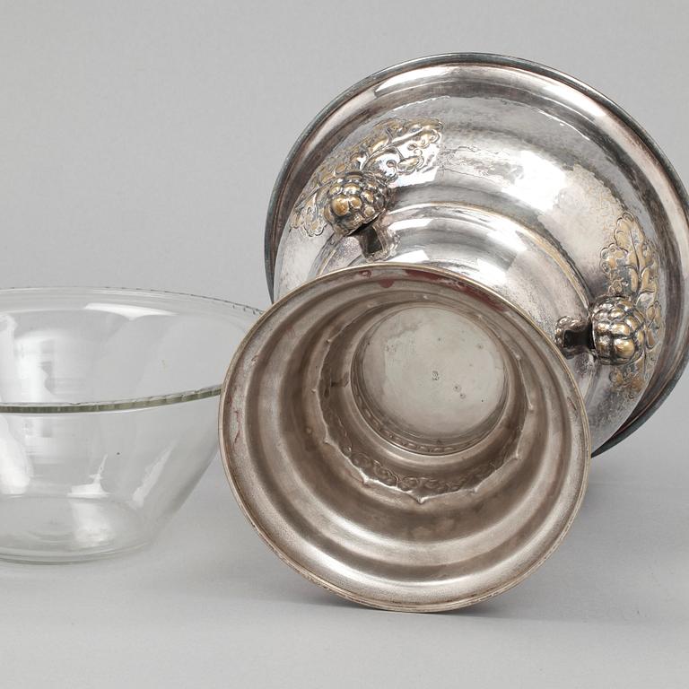 BORDSUPPSATS, nysilver, Danmark, 1900-talets första hälft..