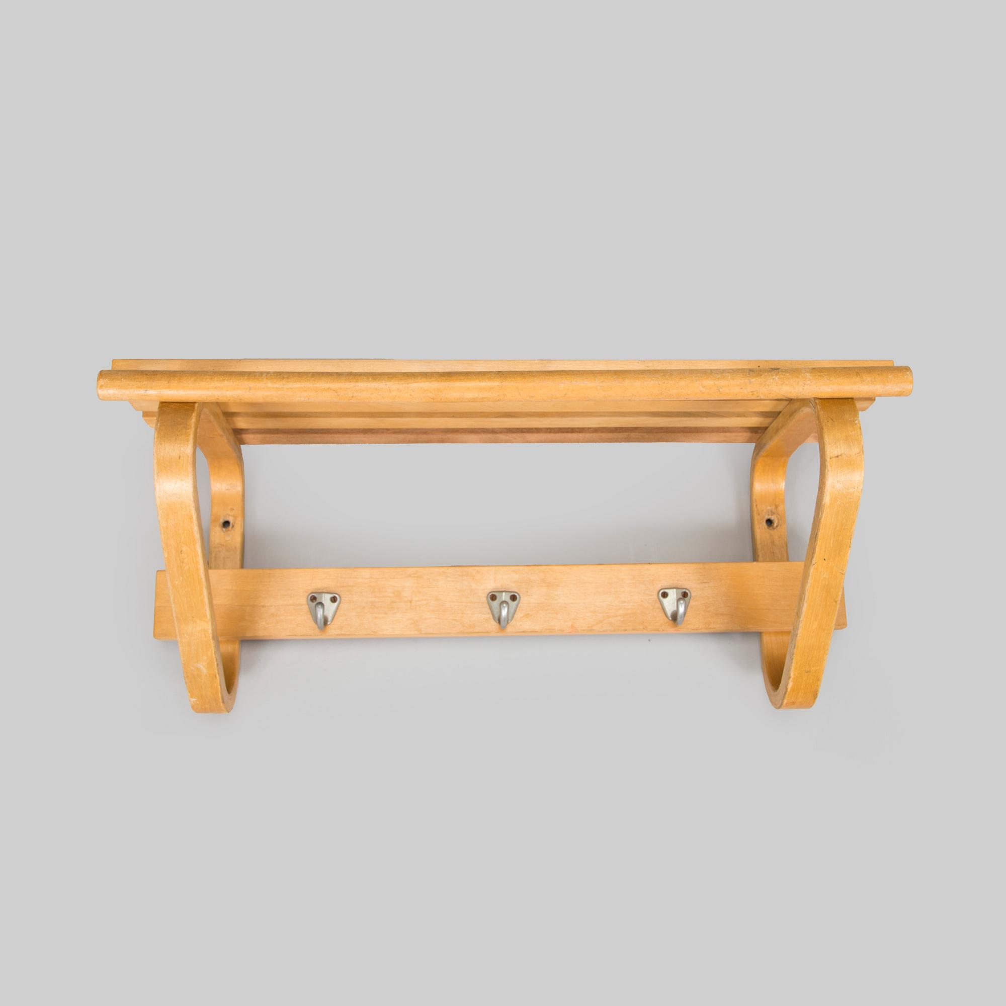 Alvar Aalto, a 1960s coat rack for Artek.