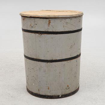 A barrel, from the general store, circa 1900.