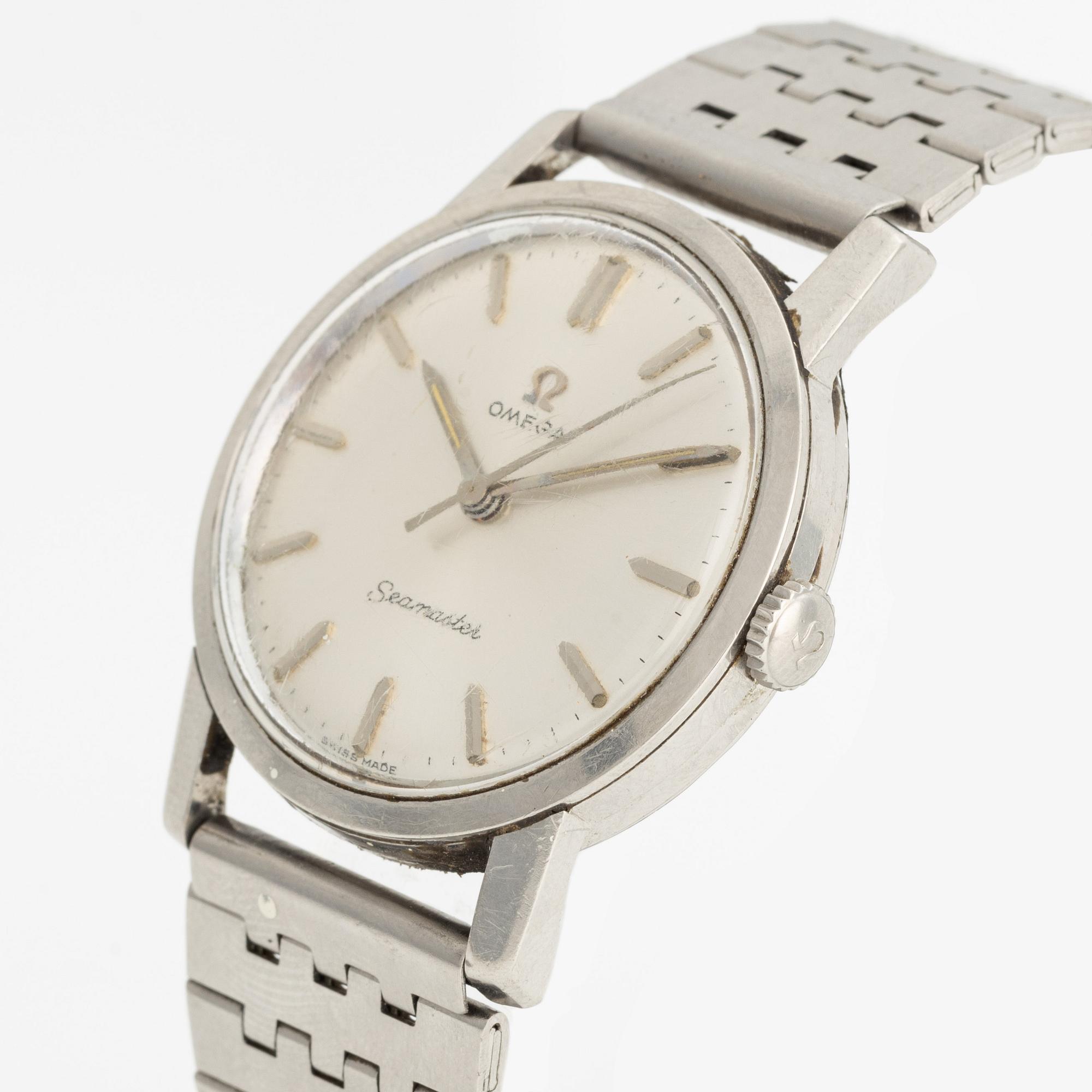 Omega, Seamaster, armbandsur, 33 mm.