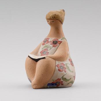 FIGUR, stengods, "Charlotta", Lisa Larson, Gustavsberg.