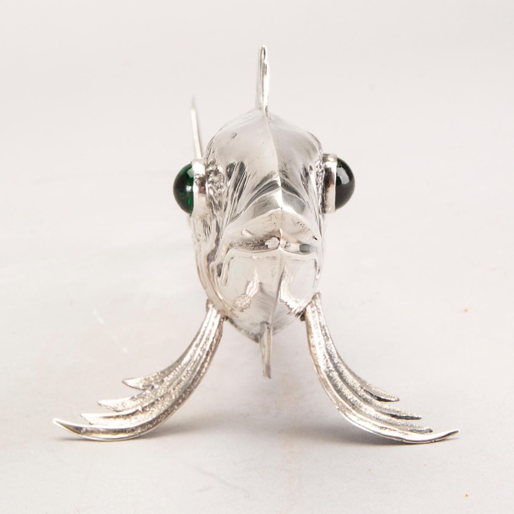 Bordsdekoration/skulptur, silver, Spanien, 1900-tal.