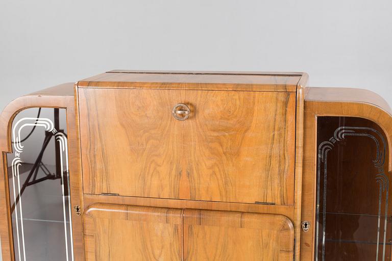 A 1960s "Mayfair" cocktail cabinet by Rivington, England.