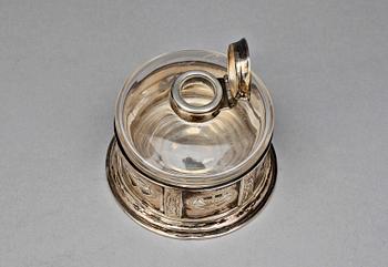 BLÄCKHORN, silver, Stuart Clifford, London, 1899-1900. Vikt 115 g.