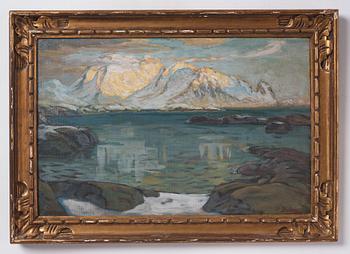 Anna Boberg, Scene from Lofoten.