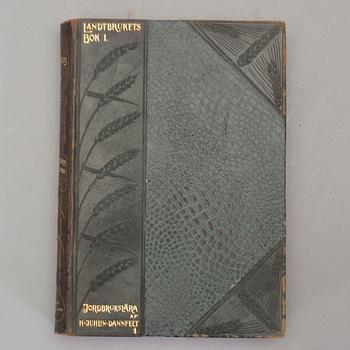 BÖCKER, Lantbrukets bok, 6 band, I-VI samt supplement, V saknas) C. E. Fritzes Bokförlag, 1901-1907.