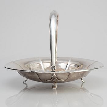 A Danish Silver Bowl, mark of Samuel Jacob Nicolai Prahl, Copenhagen 1851.