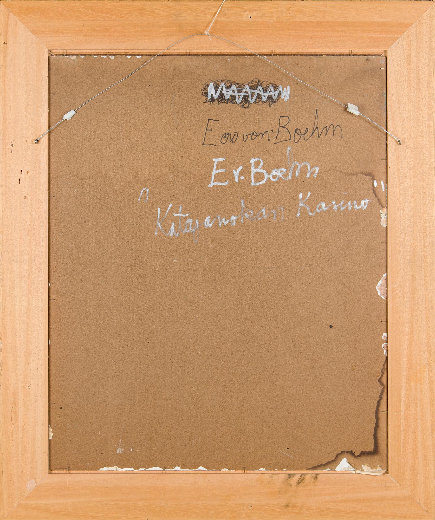 Eero von Boehm, "Katajanokan Kasino".