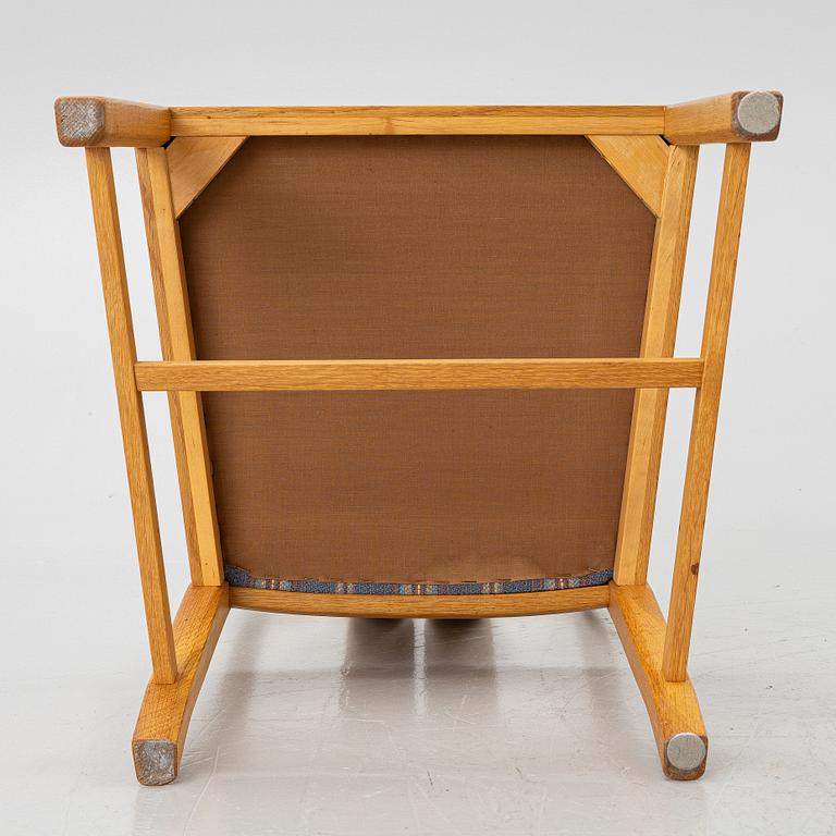 Carl Malmsten, Dining table with 6 chairs, “Ambassadör”, second half of the 20th century.