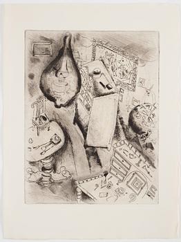 MARC CHAGALL, 71 st etsningar ur upplagan om 285 exemplar på Arches/MBM/J. Perrigot-papper, 1923-1948.