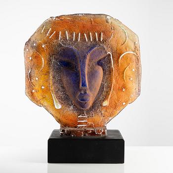 Björn Ekegren, a unique glass sculpture, signed.