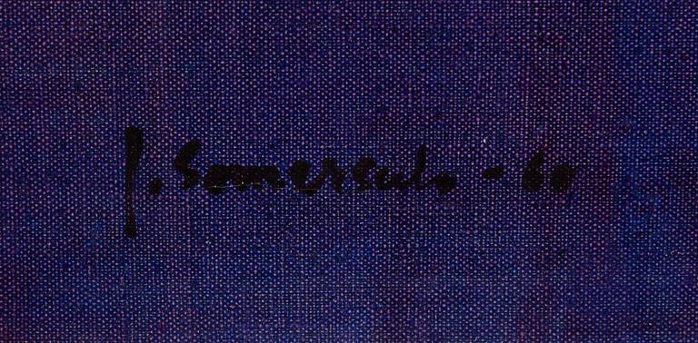 JAAKKO SOMERSALO, oil on canvas, signed and dated -60.