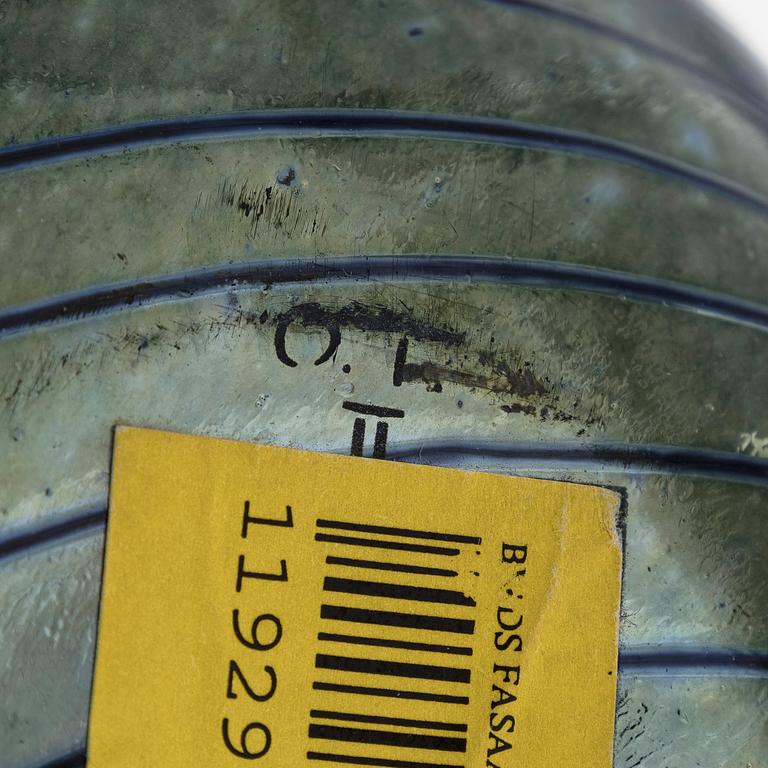 Oiva Toikka, a 'Pheasant' glass bird, second quality, signed O. T. II.