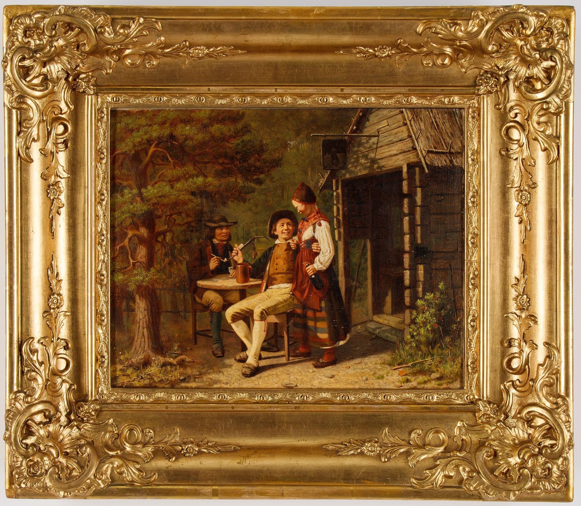 Per Eskilson, oil on canvas, signed.