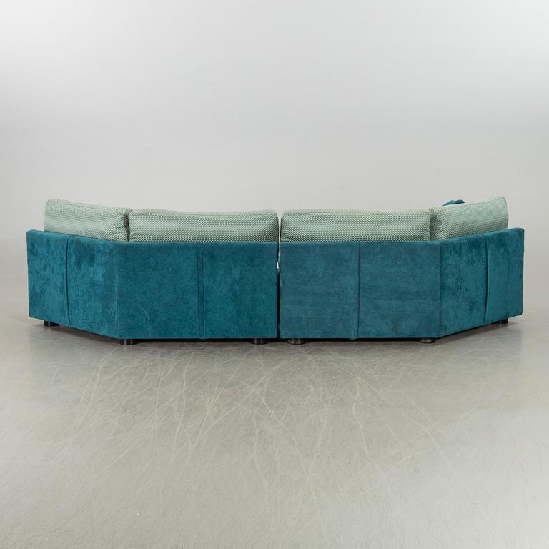 A SET OF 2 1980's FRIGHETTO SOFAS, ITALY.