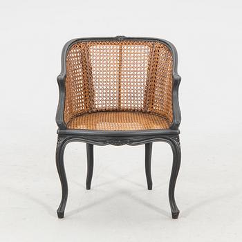 Writing Cabinet with Chair Rococo Style 20th Century.