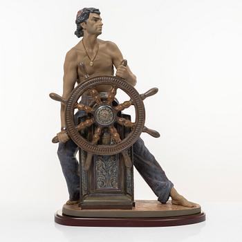 Lladró, figurine, "Stormy Sea", Spain.