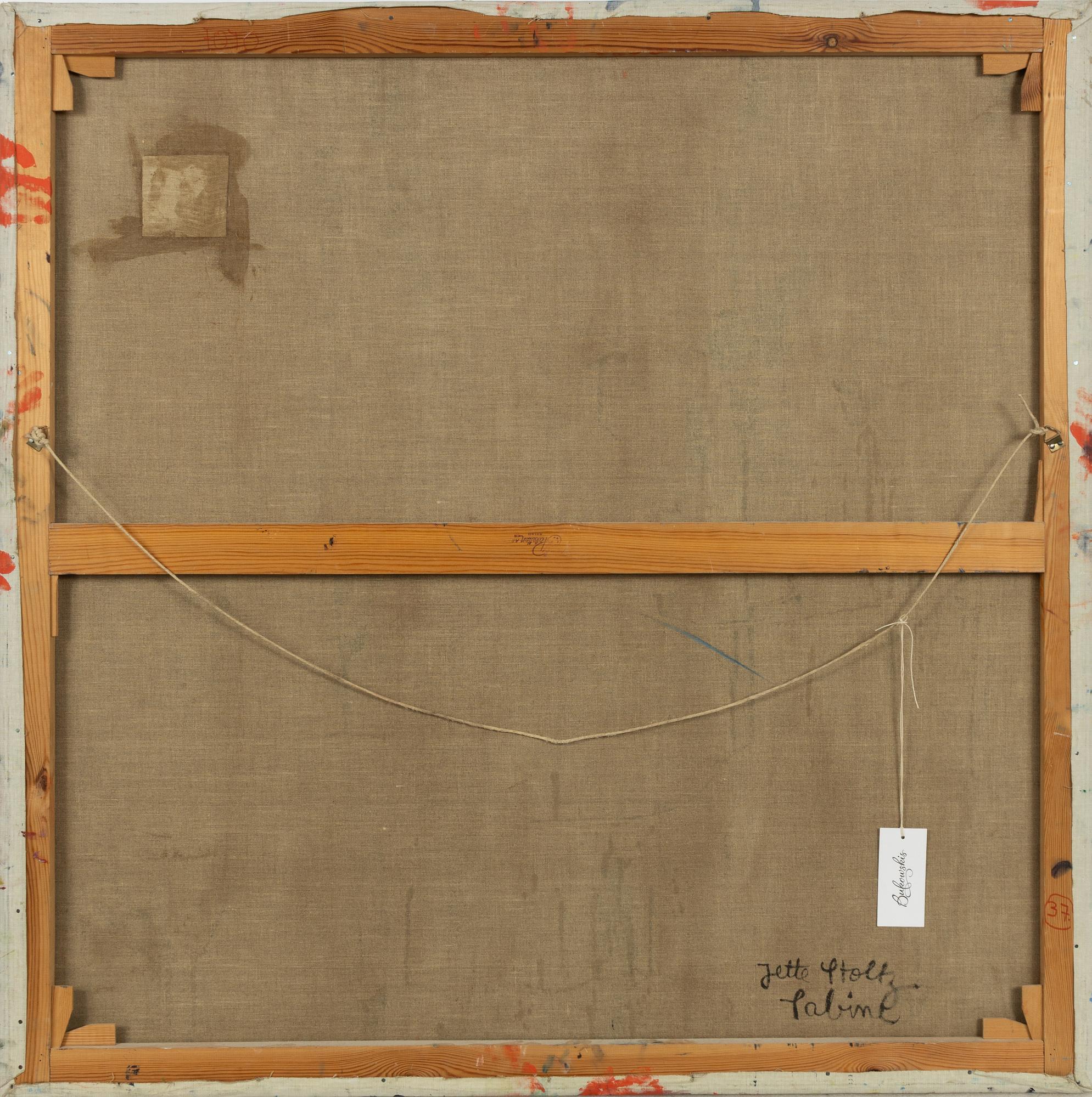 Jette Stoltz, 'Adam ger Eva en vit orkidé i paradisets lustgård'.