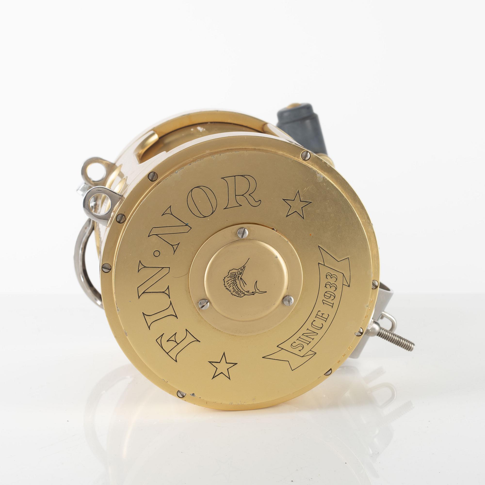 Sportfiskerulle för djuphavsfiske, Fin Nor 12A.