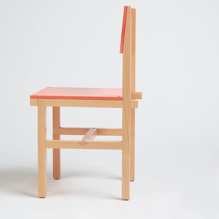 Fredrik Paulsen, a 'Röhsska', chair, unique prototype, Blå Station, Sweden 2019.