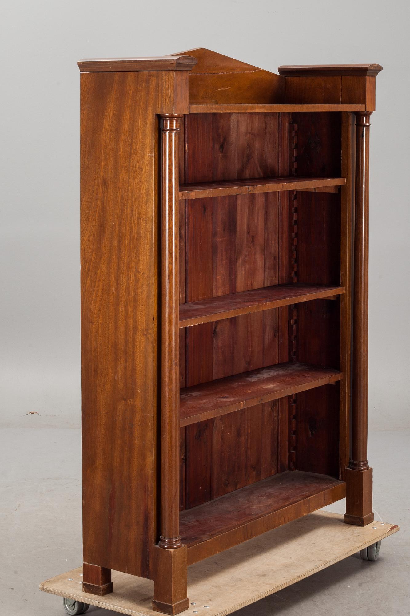 BOKHYLLA, empirestil, 1800-talets andra hälft.