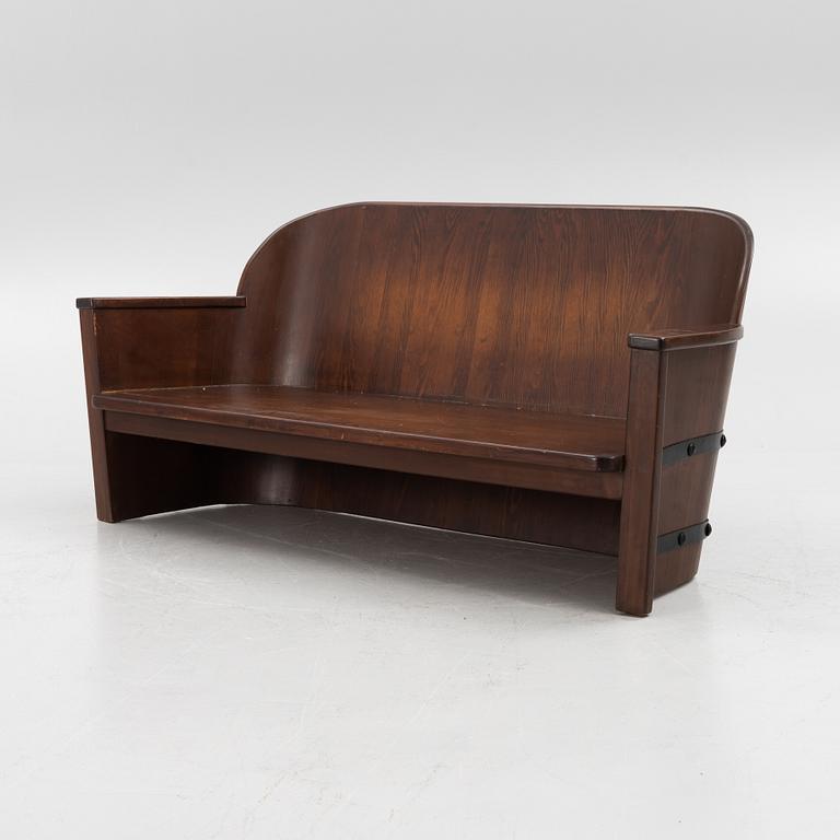 Åby Möbelfabrik, sports cabin furniture, sofa, "Lövåsen", 1930s/40s.