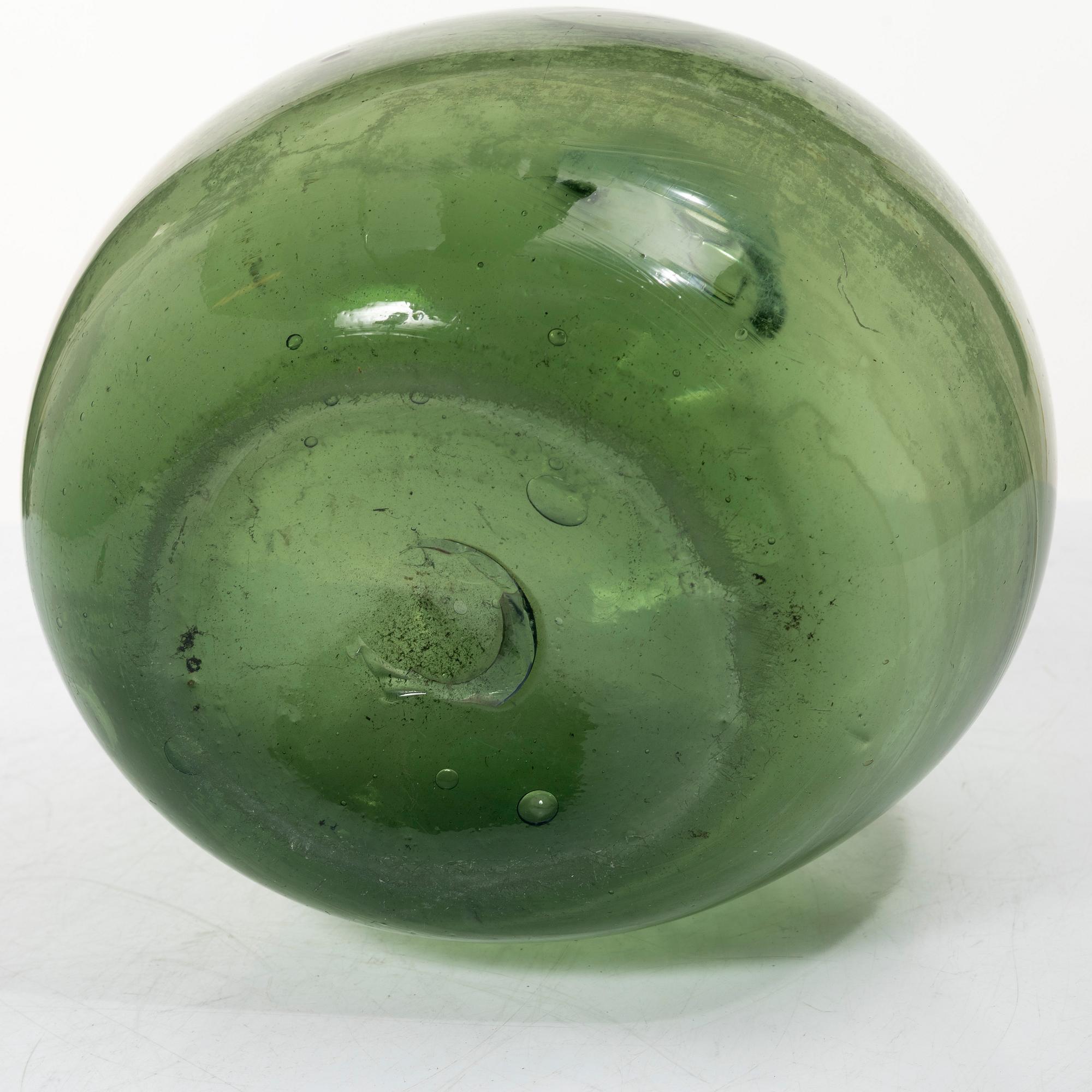 Flaska, glas, 17-1800-tal.