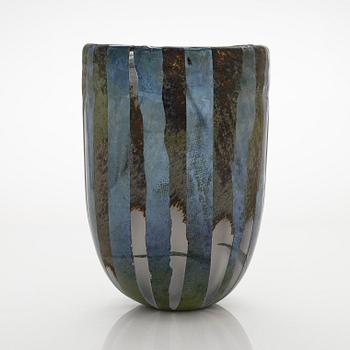 Tiina Nordström, konstglas, signerad Tiina Nordström, Iittala 1995.