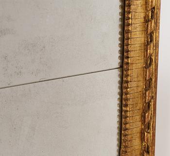 A Gustavian mirror, end of the 18th Century.