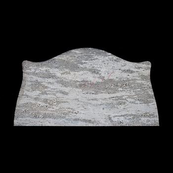 STENSKIVA, kolmårdsmarmor, rokokostil.