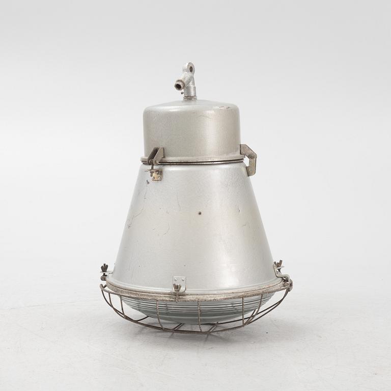 An industrial lamp, Mesko, Poland, second half of the 20th century.