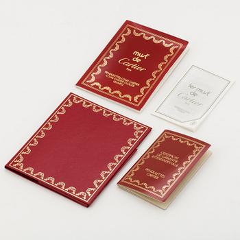 CARTIER, bordsur, 74 x 90 mm.