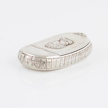 Dosa, silver, 1836, troligen Hörring, Danmark.