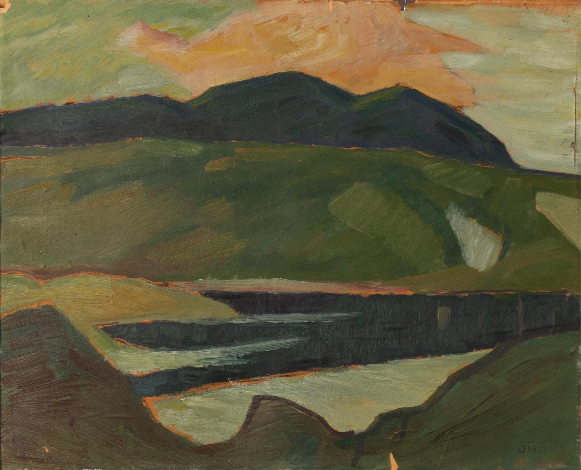 Helmer Osslund, "Sommarafton".