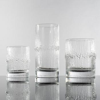 TAPIO WIRKKALA, glas, 22 stycken, "Niva", Iittala.