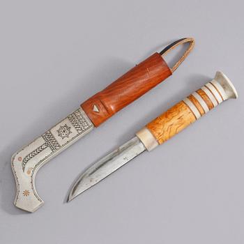 SAMEKNIV, troligen Per Olof Jönestål, monogramsignerad POJ, 1900-tal.