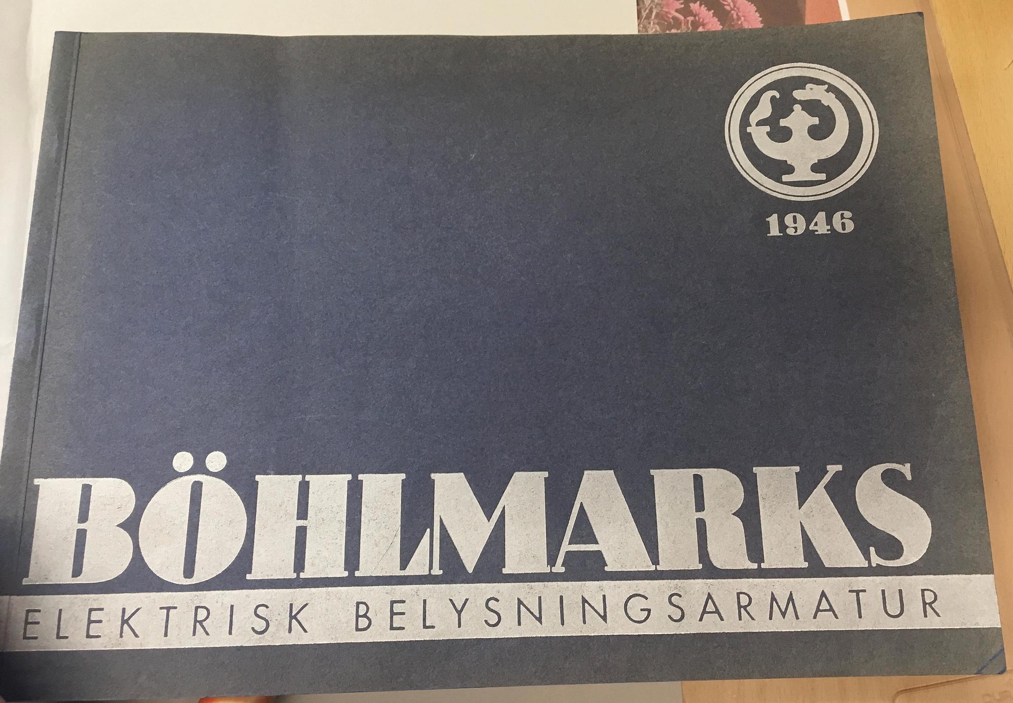 Harald Elof Notini, taklampa, Böhlmarks, Stockholm 1940-tal, modell 11555.