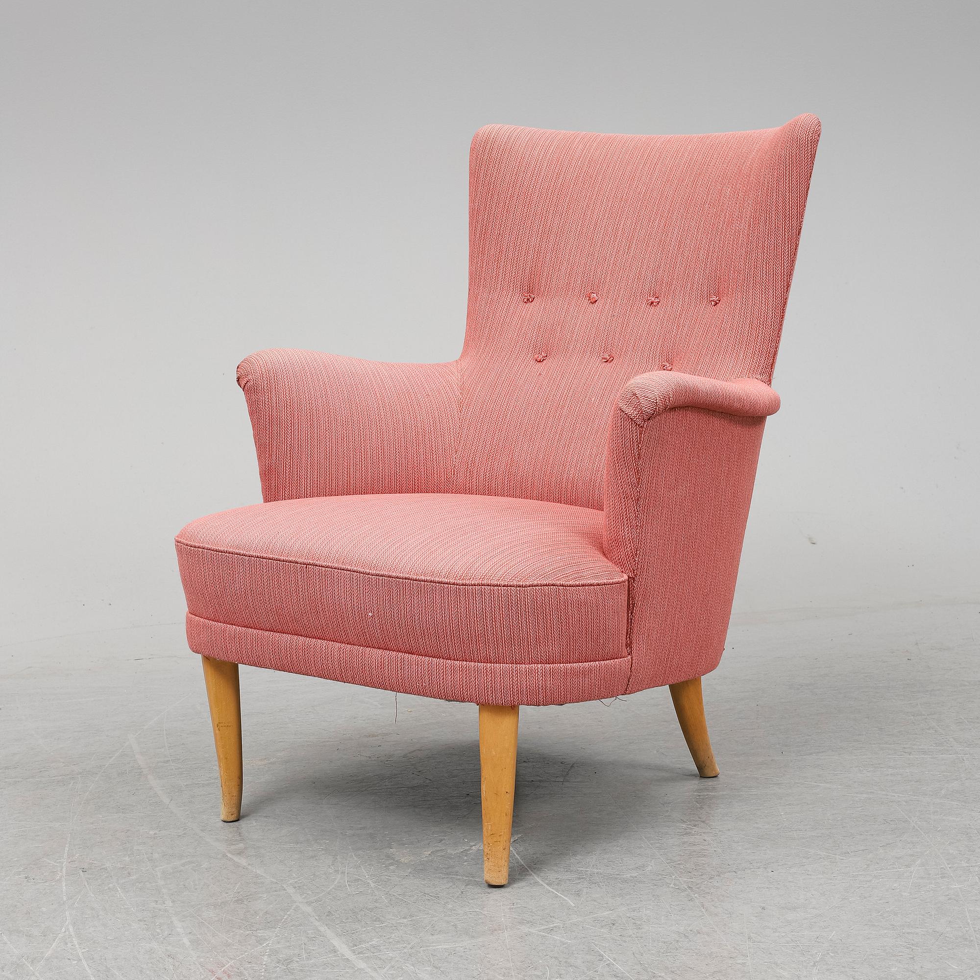 CARL MALMSTEN, fåtölj, 1900-talets andra hälft.