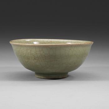 188. SKÅL, keramik. Ming dynastin (1368-1644).