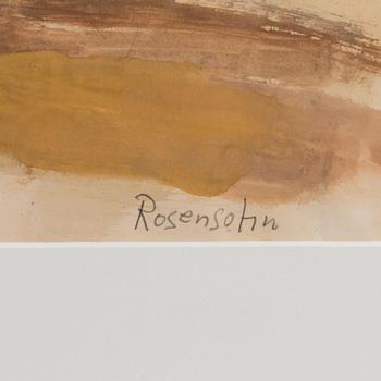 LENNART ROSENSOHN, blandteknik, signerad.