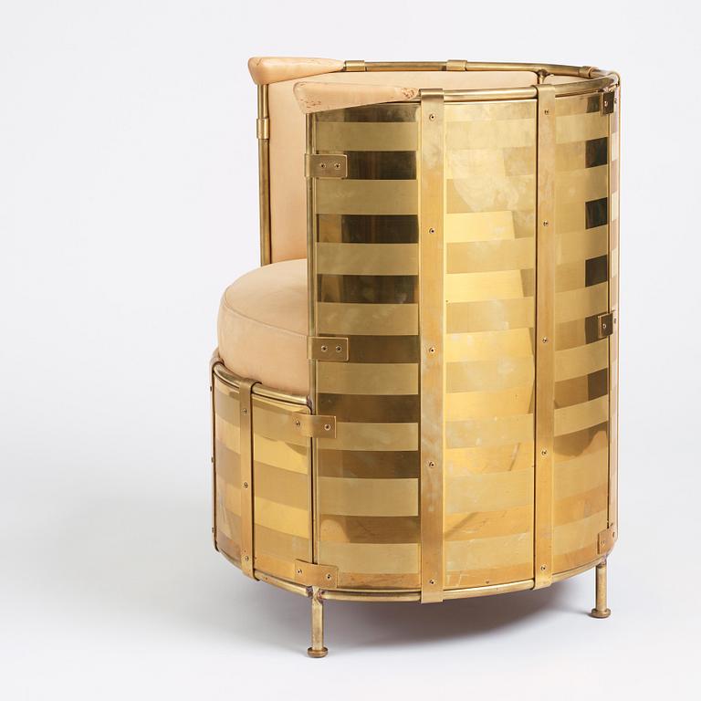 Mats Theselius, an 'El Dorado' lounge chair, edition 45/360, Källemo, Sweden, post 2002.