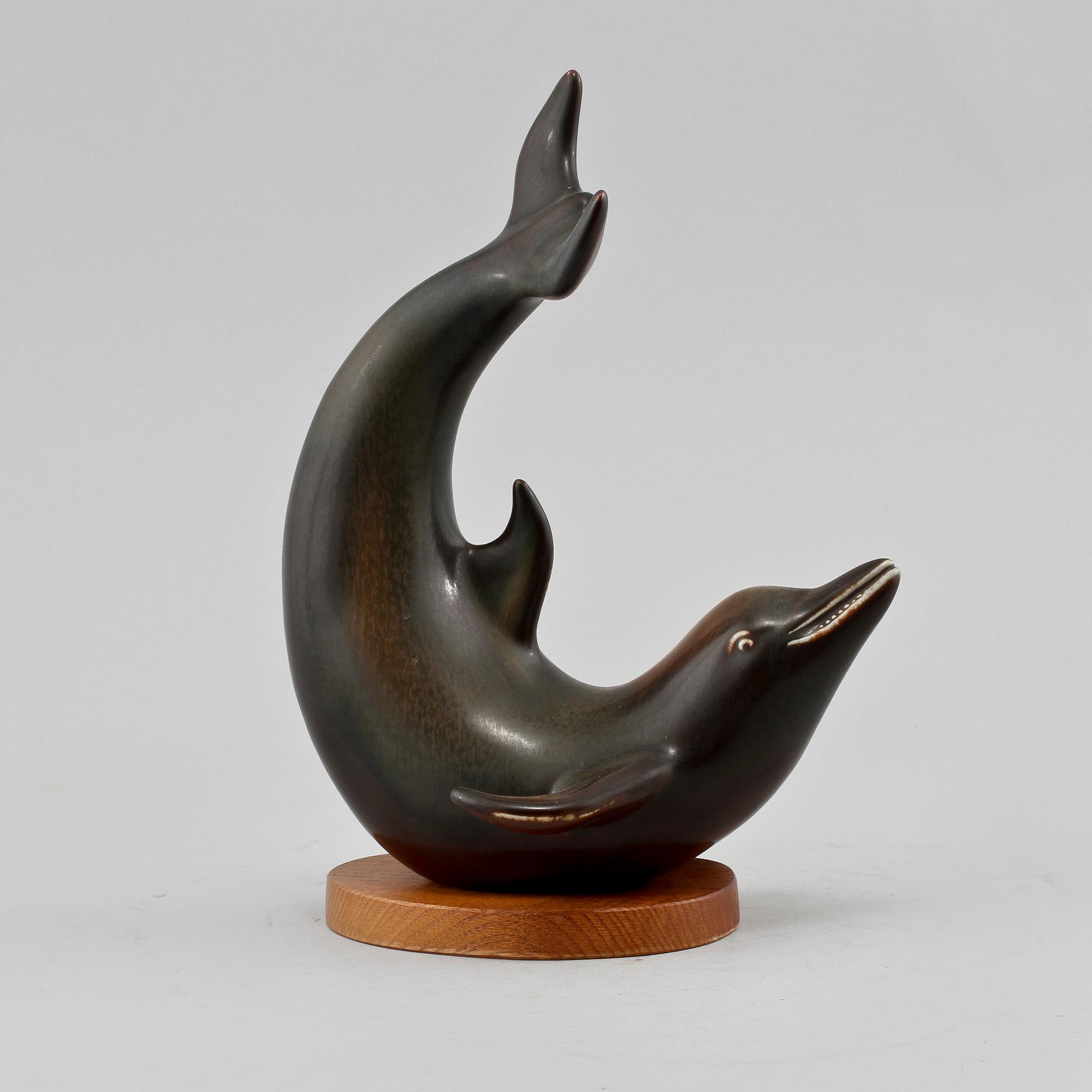 FIGURIN, stengods, Gunnar Nylund, Rörstrand, 1900-talets andra hälft.
