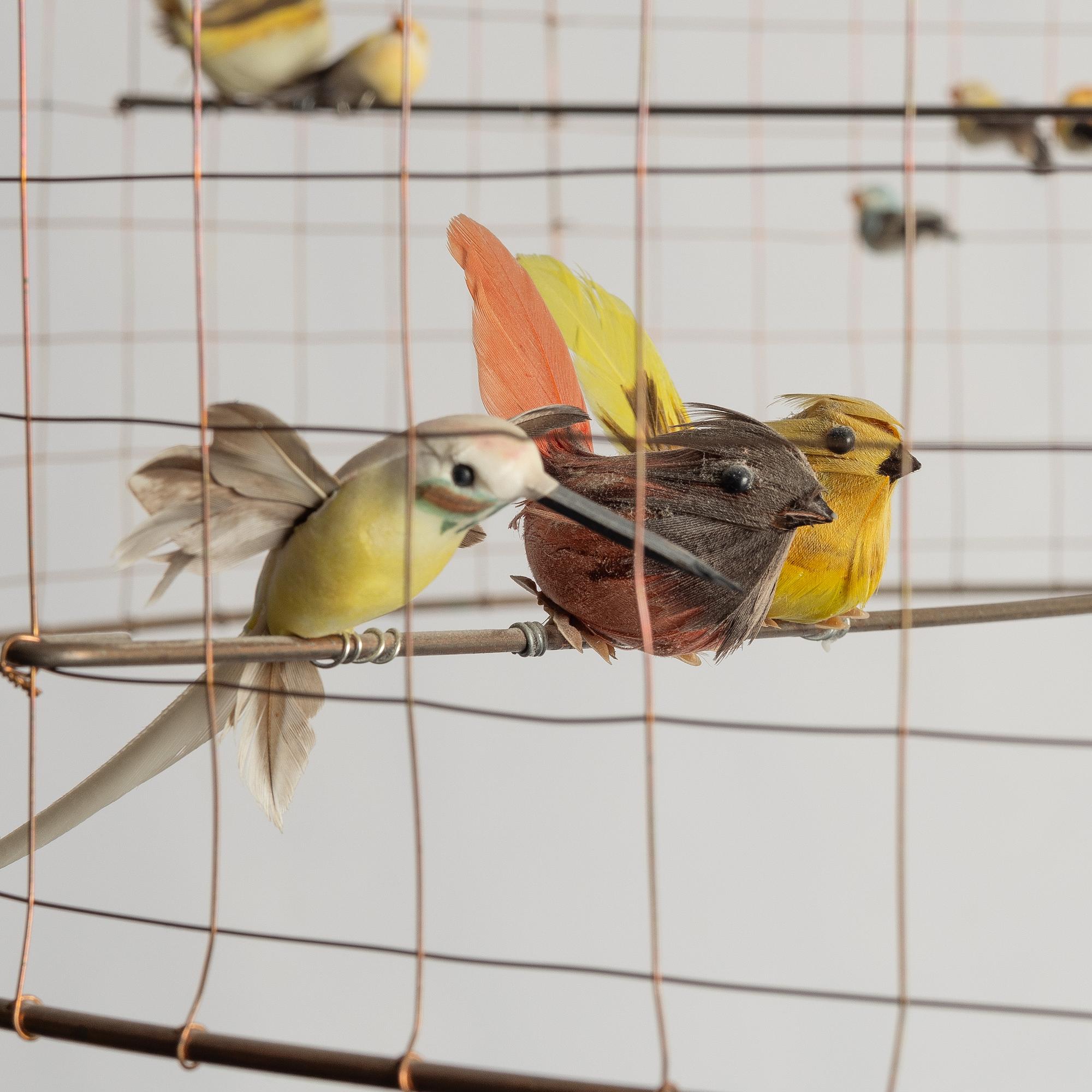 Mathieu Challieres, taklampa, "GrandVolière", Challiéres 2000-tal.