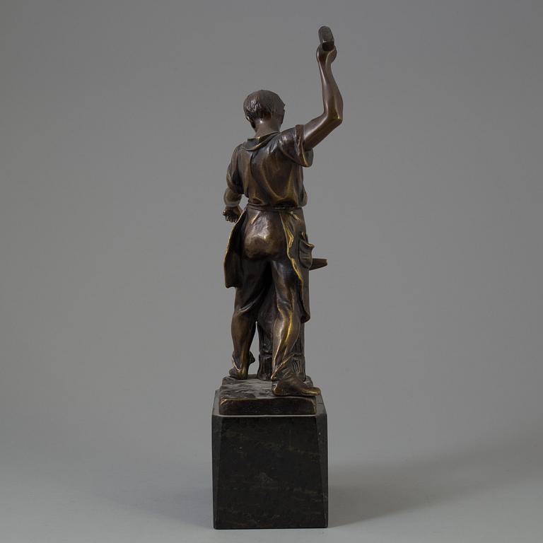 GOTTHILF JAEGER, a bronze sculpture, signed.