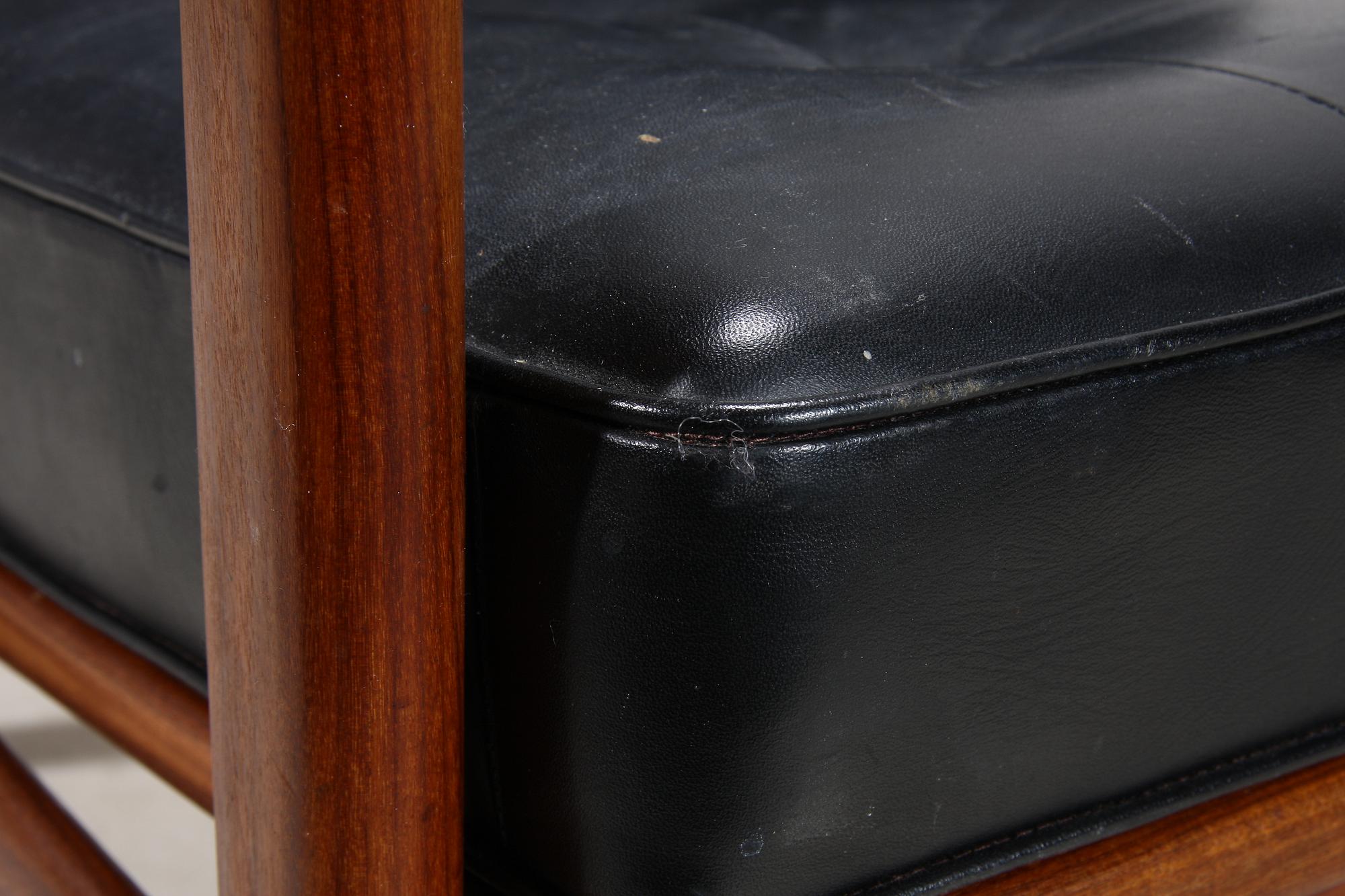 FÅTÖLJ och FOTPALL, 1960-tal. Bla Bröderna Andersson.